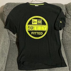 Men’s black and volt new era shirt sz medium - worn once 10 yrs ago.. asking $25